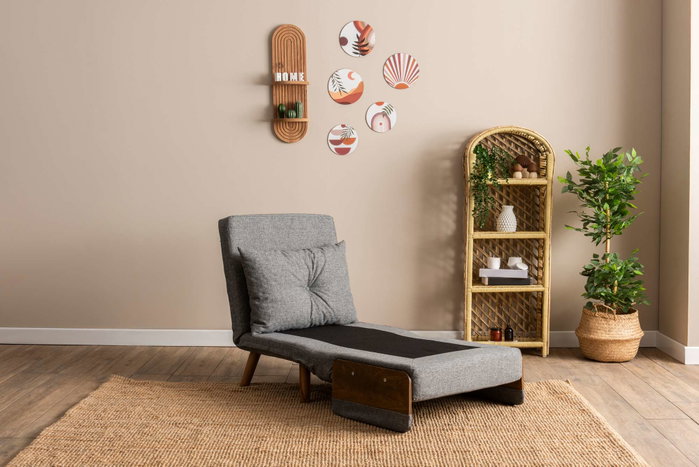 Atelier Del Sofa Cosmo Single - Gris claro Atelier Del Sofa Cosmo Single - Gris claro
